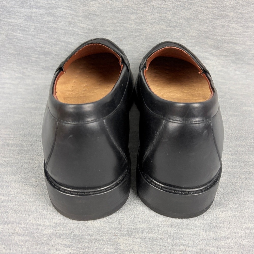 Samuel Hubbard Tailored Traveler Loafers Womens 8M Black Leather Penny Comfort - Picture 4 of 12